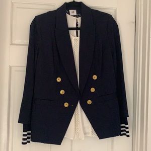 Cabi Grand Slam Navy Blazer